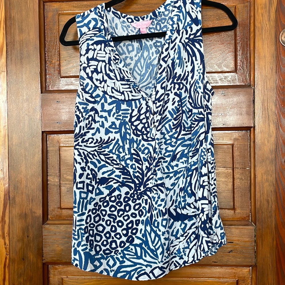 Lilly Pulitzer Stacy tank—size M